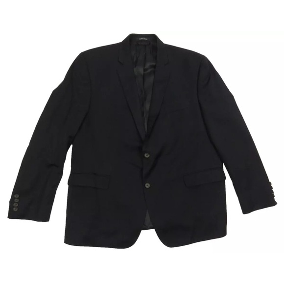 NWOT Lauren Ralph Lauren 100% Wool Slim Fit Black Label Blazer Sport Coat Jacket